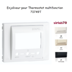 Enjoliveur thermostat avec capteur IR Sirius 70749T