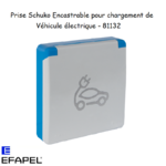 Prise schuko encastrable chargement VE 81132