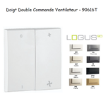 Doigt double pour commande ventillateurs LOGUS 90616T