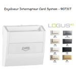Enjoliveur pour interrupteur card-system LOGUS 90731T