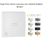 Doigt interupteur lumineux symbole Employé LOGUS 90796T