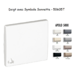 Doigt avec symbole Sonnette APOLO5000 50605T