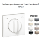 Enjoliveurpoussoir et va-et-vient rotatif APOLO5000 50761T