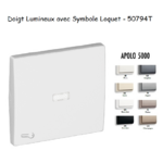 Doigt lumineux Avec symbole Loquet APOLO5000 50794T