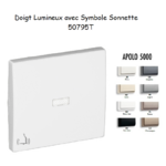 Doigt lumineux Avec symbole Sonnette APOLO5000 50795T