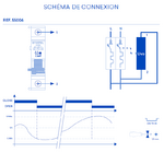 Bobine à émission 55006 Schéma de connexion