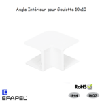 Angle Intérieur Variable pour goulotte série 13 10x10 13102