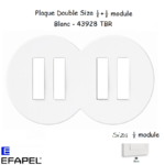plaque-double-siza-blanc-43928tbr