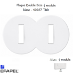 plaque-double-siza-blanc-43927tbr