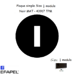 plaque-siza-noir-mat-43917tpm