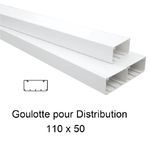 Goulotte pour distribution 110x50