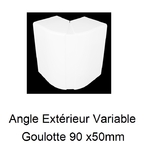 Angle Extérieur pour goulotte de distribution 90x50 10186RBR