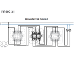 Mécanisme Permutateur Double - 21204 schéma