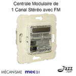 Mécanisme centrale modulaire 1 canal stéréo avec FM 21392