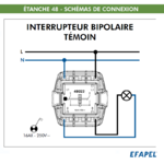 Schéma de connexion étanche48 48023