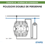 Schéma de connexion étanche48 48281