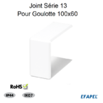 Joint pour goulotte 100x60 série 13 13084ABR