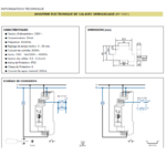 Minuterie éléctronique 16A avec verrouillage 55031 infos-1