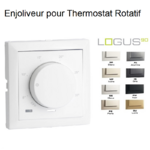 Enjoliveur pour thermostat rotatif Logus 90 90746T
