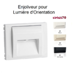 Enjoliveur pour lumière d'orientation Sirius 70 70782T