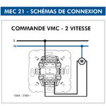 21071 Commande VMC 2 vitesse