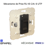 Mécanisme Prise Informatique RJ45 Cat. 6UTP mec 21455