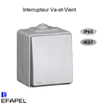 Interrupteur Va-et-Vient Etanche 48 EFAPEL 48071C