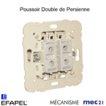 Mécanisme poussoir double de persienne mec 21281