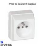 Prise de Courant Française Série 3700 EFAPEL 37113C