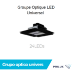 Groupe optique 24 led