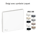 Doigt avec symbole Loquet APOLO5000 50604T