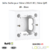 Boite Saillie pour Logus90 ou série Quadro 45 pour goulotte série 10 Moulures 10976ABR