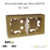Boite Saillie Double pour Logus90 10994ADU