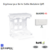 Enjoliveur Boite Saillie pour modulaire Quadro45 45997ABR