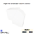 angle plat variable pour goulottes L45 11023