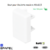 Bout pour goulotte série 10 Moulures sans halogènes 40x12,5 10055GBR