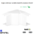 Angle Intérieur variable pour goulotte série 10 Moulures sans halogènes 50x20 10502GBR