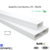 Goulotte distribution sans halogène 90x50 10180HBR