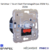 Mécanisme variateur va-et-vient ferromagnétique pour lampes basse consomation 250W R L mec 21216