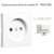 Doigt pour prise de courant LOGUS 90622TBR Blanc