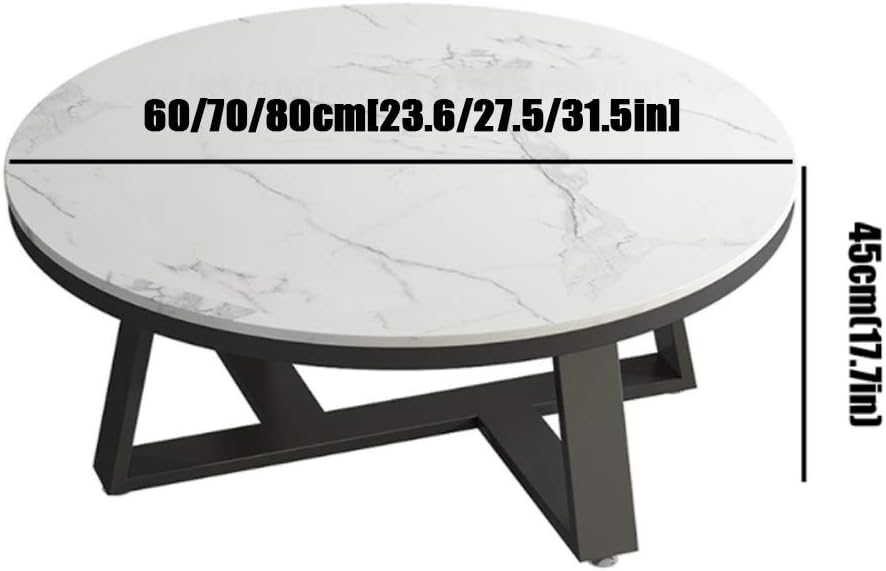 medidas mesa de centro redonda de mármol