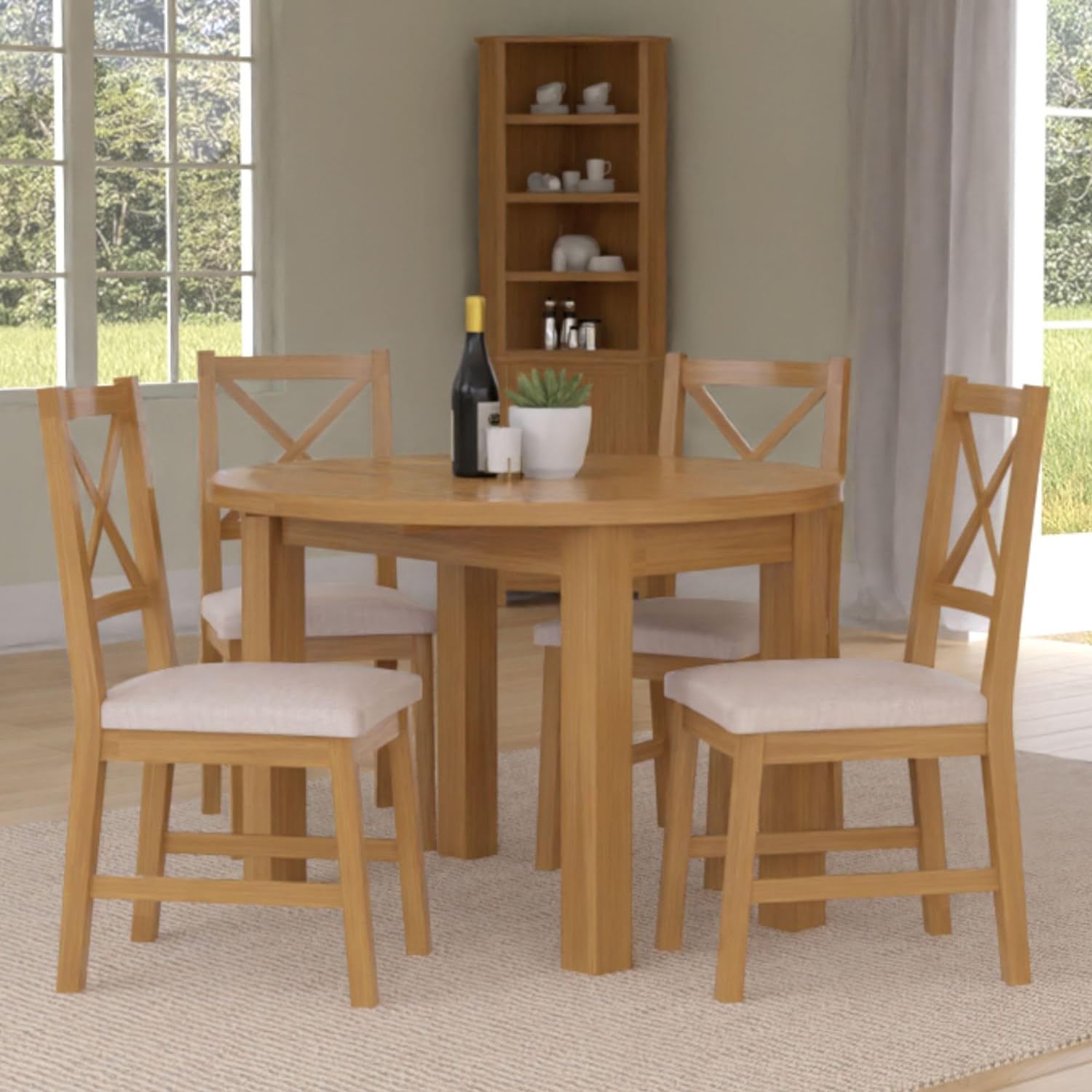 mesa para la cocina con sillas