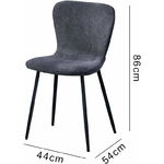 medidas de la silla conjunto de mesa redonda extensible