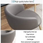 conjunto de mesa y silla de Cuero de alta calidad.