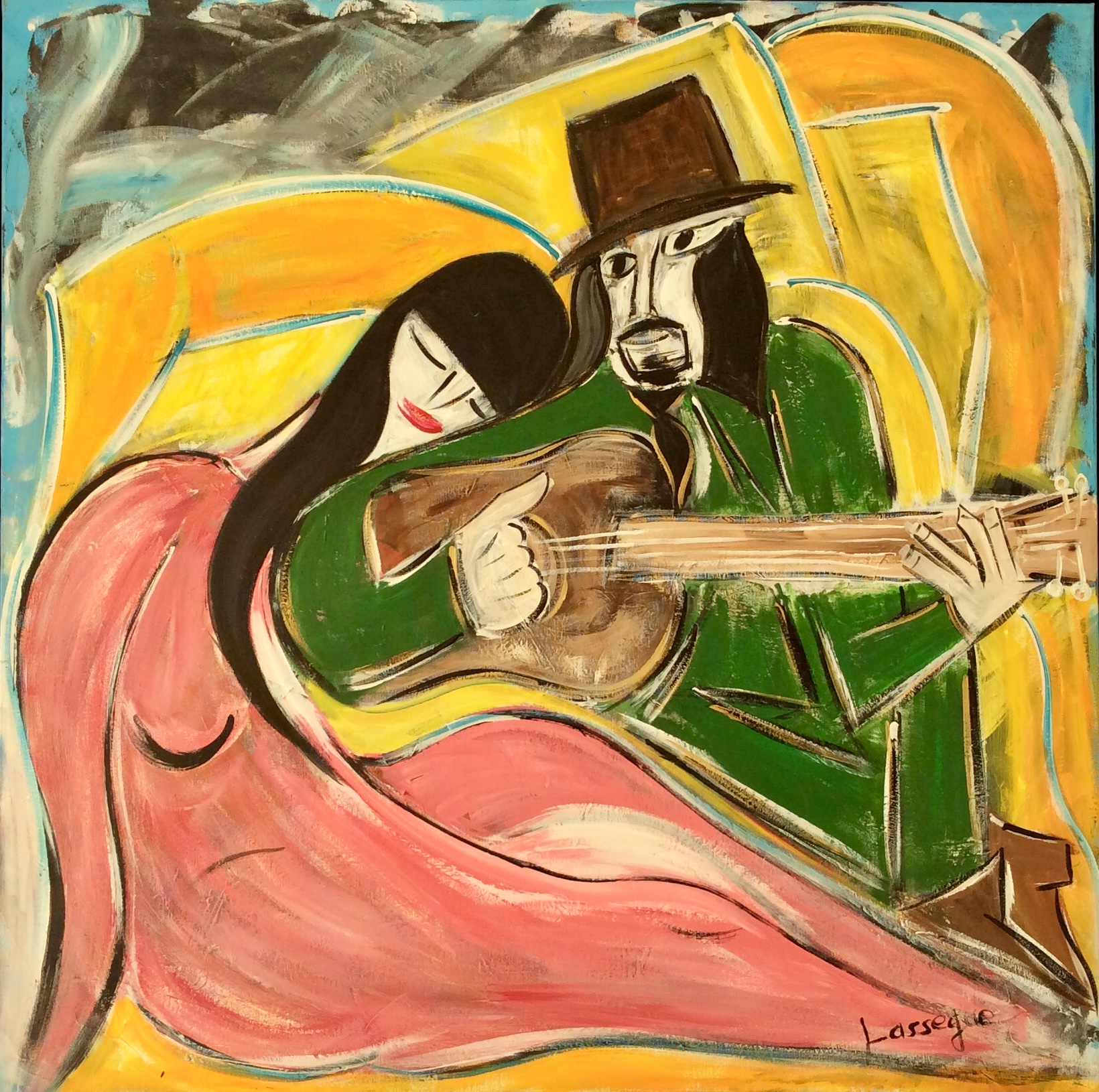Manitas and His Gypsy Woman