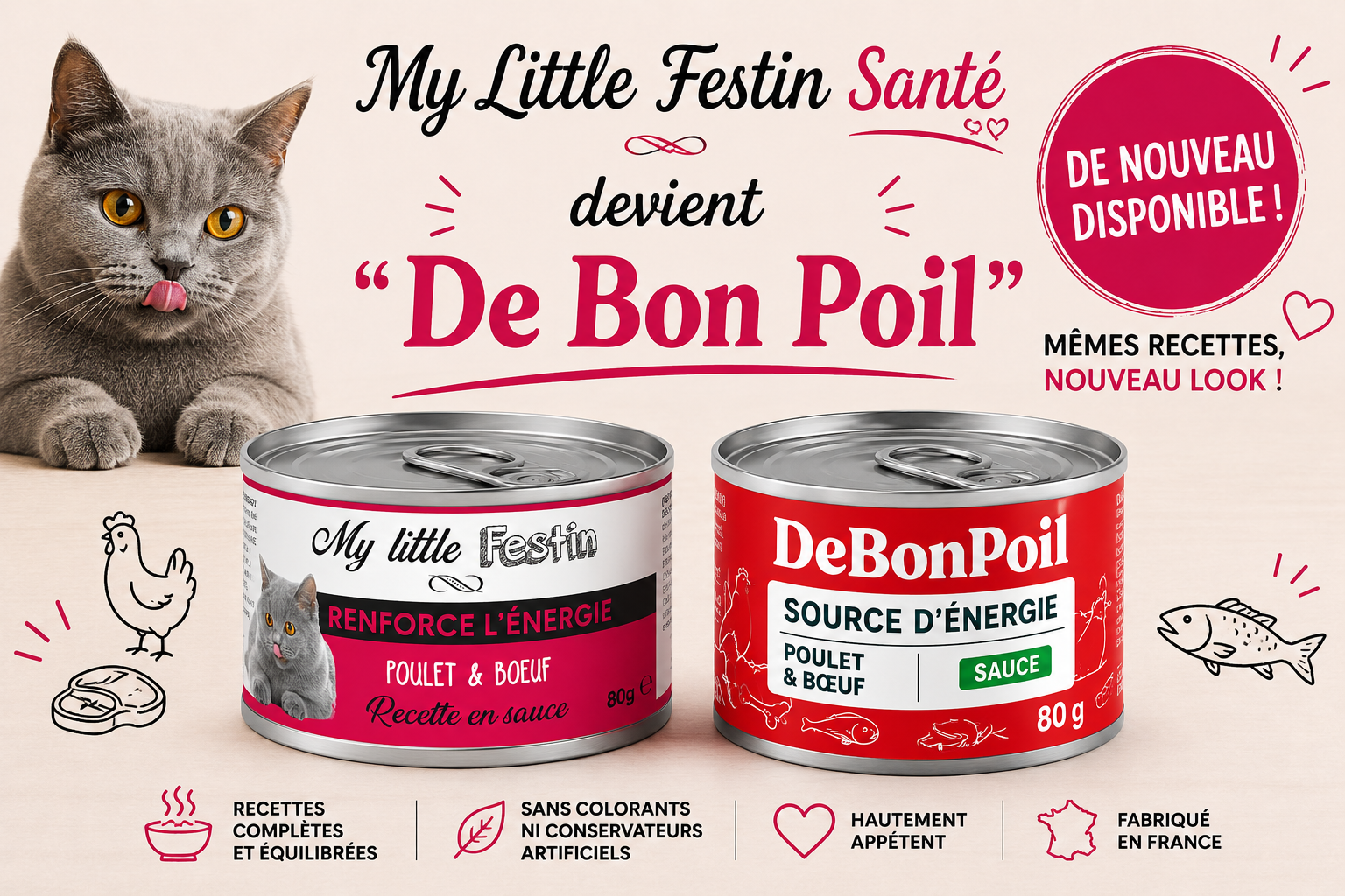 image poulet &amp; boeuf en sauce