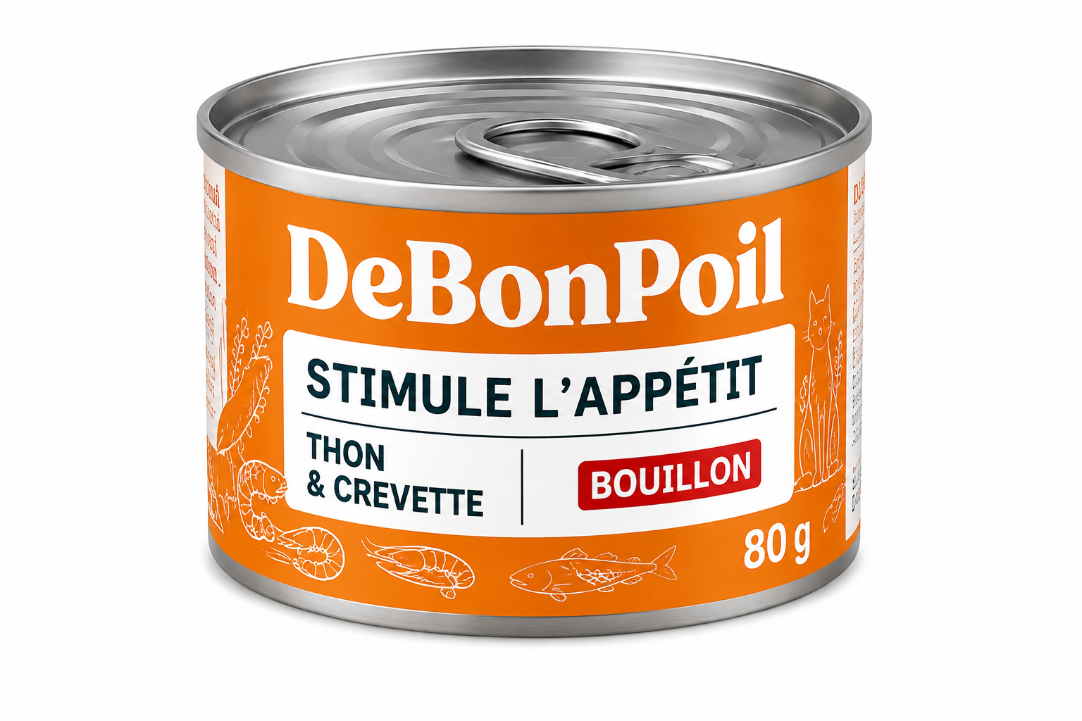 thon &amp; crevette bouillon