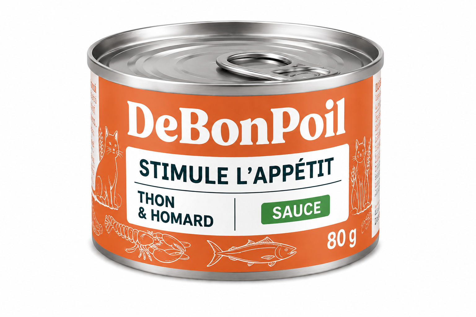 thon &amp; homard en sauce