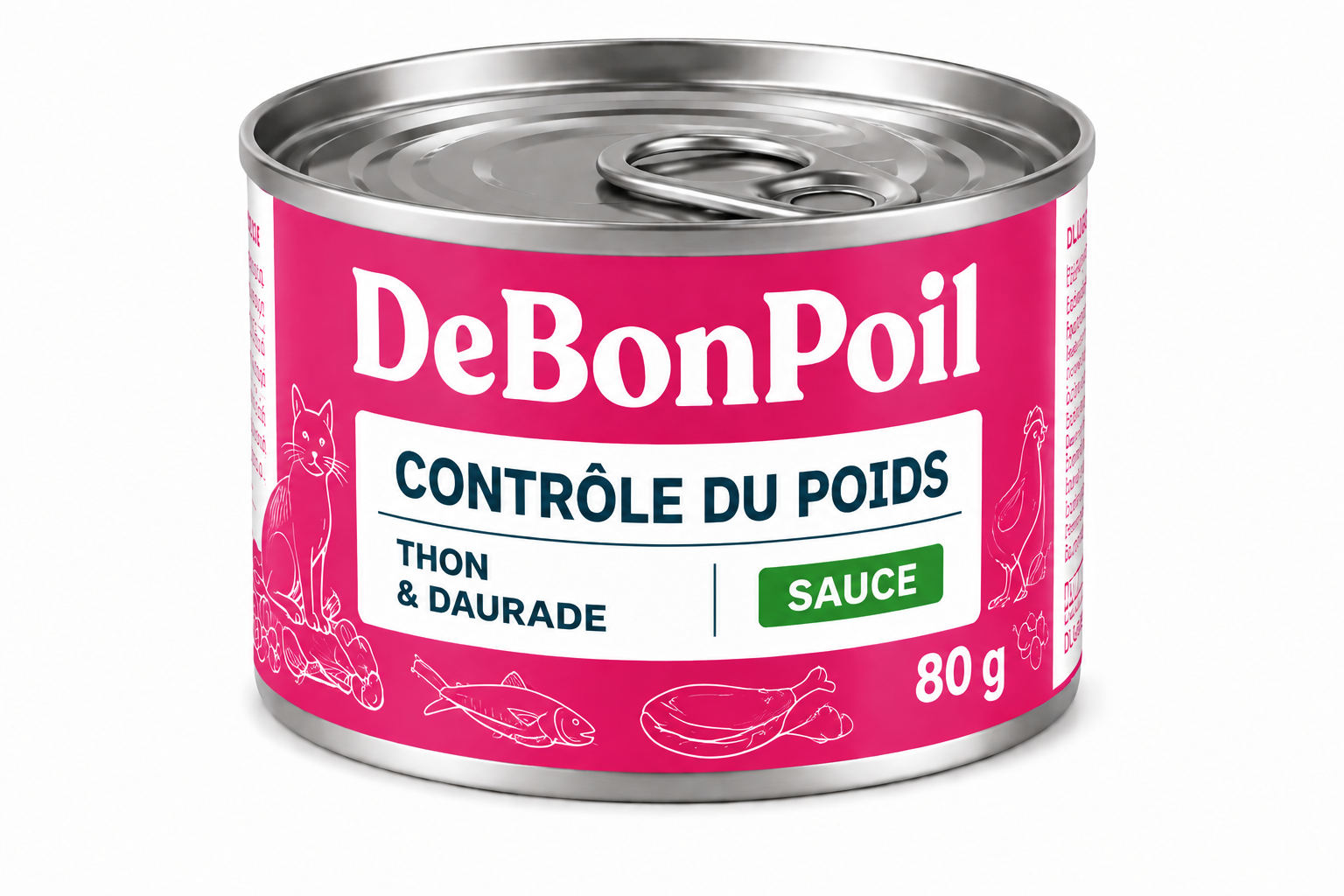 Thon &amp; daurade en sauce