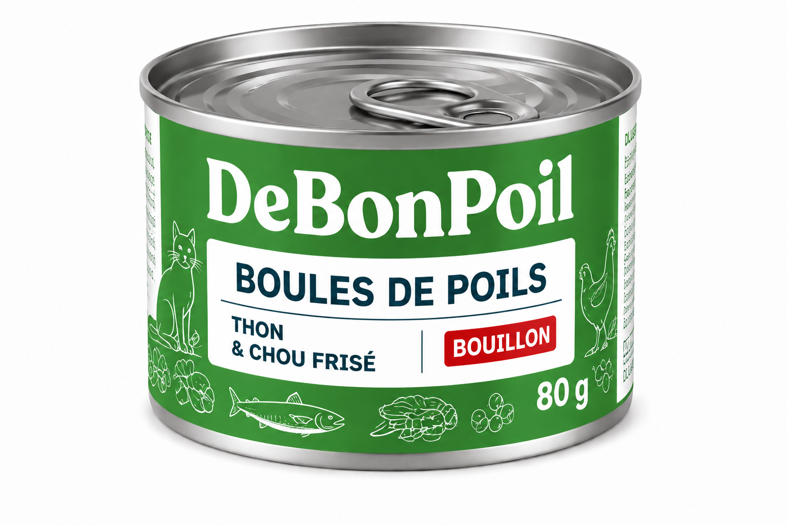 thon&amp; chou frisé en bouillon